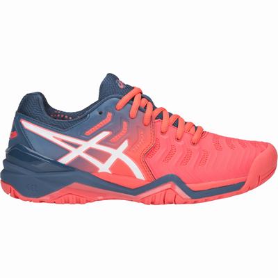 Női Asics Gel-Resolution 7 Teniszcipő AS1427930 Fehér